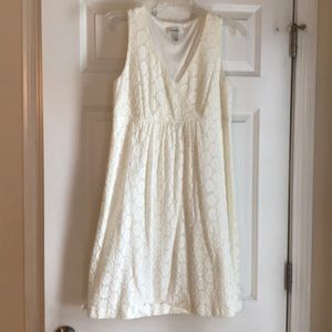 Dress barn summer white dress